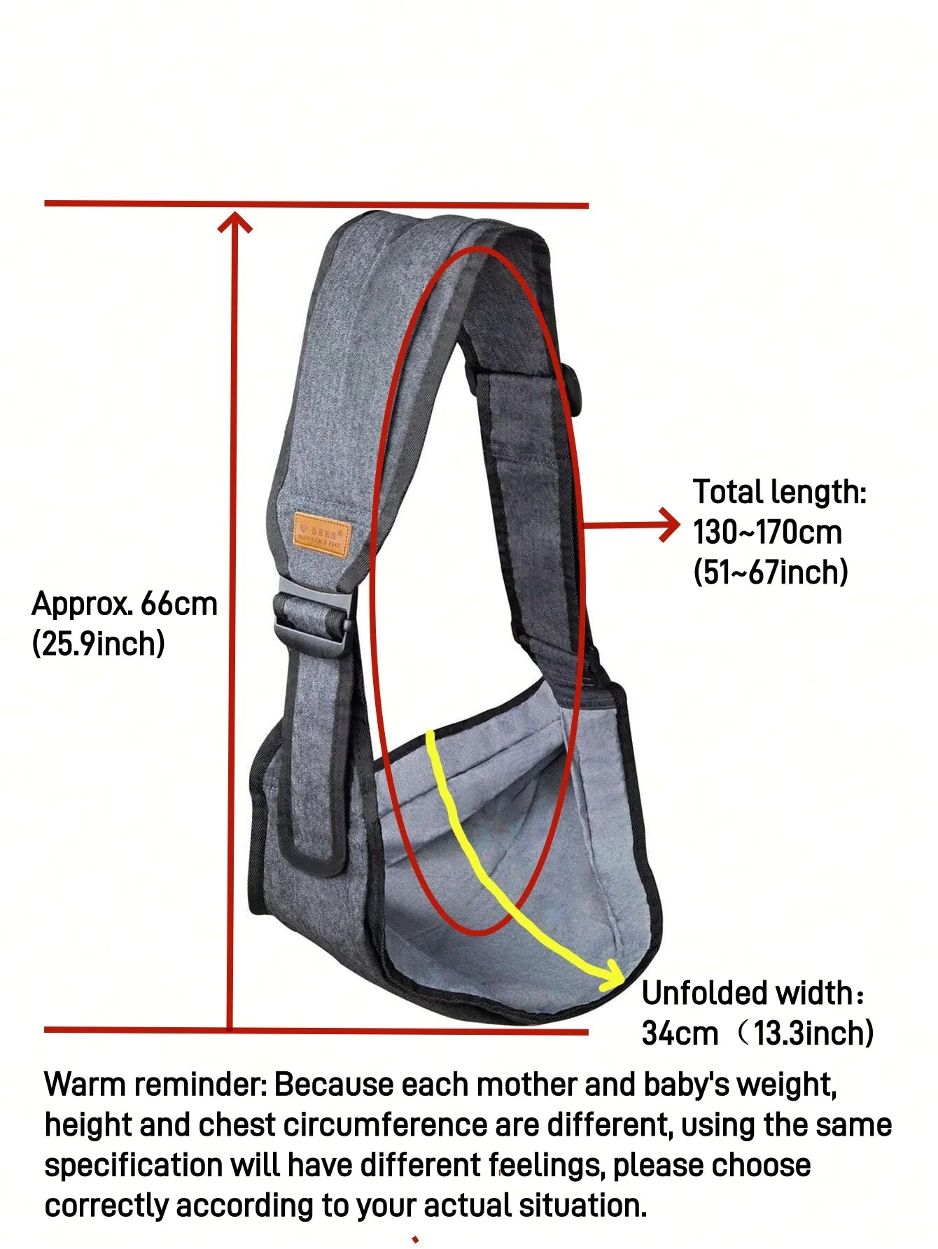 Sac de transport universel pour bébé quatre saisons, sangle de tabouret de taille