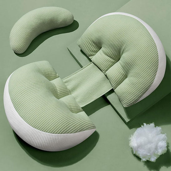 coussin de grossesse vert